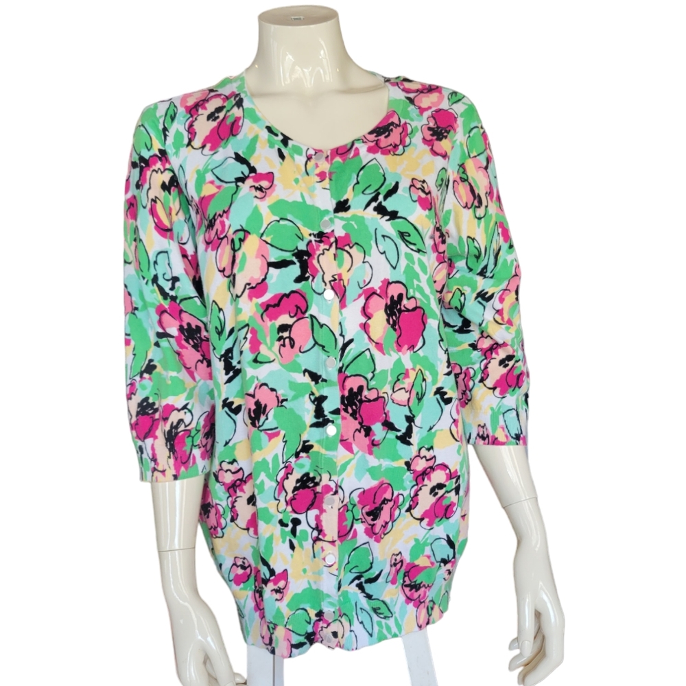 1X floral top